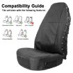 TIROL T24324 Car Waterproof Seat Cover - General Protection - 4