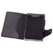 X-51 Pop-up RFID Anti-theft PU Leather Wallet (Carbon Fiber Black) - 3