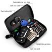 Large-Capacity Zipper Wallet & Keys Holder Bag (Rose Red) - 3