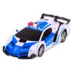 1023 4 Channel Remote Control Deformable Police Model Toy Car - 2