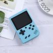 MK800 Macaron Mini Retro Handheld Game Console, 800 Games, Blue - 1