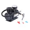 Mini Portable 12V Auto Air Compressor with 3 Nozzles (300 PSI) - 3