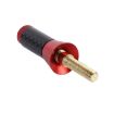 Red Small Carbon Fiber Aluminum Short Antenna with Universal Screws - 2