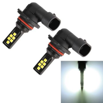 2 PCS 9005 6000K Car Fog Light 12LEDs SMD-ZH3030 320LM White - 1
