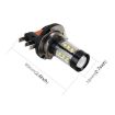 H15 4.2W 290LM 6000K Car Fog Light, 16 Lamps, DC 12V-24V - 5