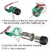 European Standard 12V Car Cigarette Lighter Assembly with Light - 4