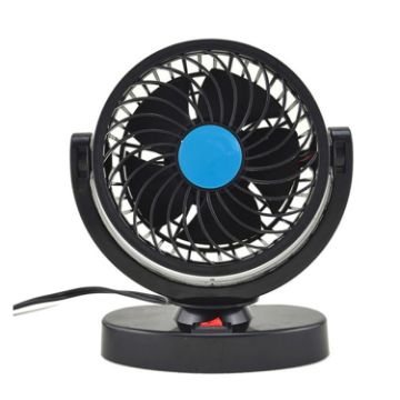 HUXIN HX-T305 3W Mini Electric Car Fan, 360 Adjustable, Low Noise, 12V - 1