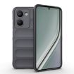 Realme P3 Ultra 5G Dark Grey TPU + Flannel Phone Case India - 1