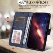 OPPO A5 Pro 5G Global Leather Flip Case - Classic Blue Texture - 3