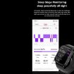 TK10 1.91" IP68 Waterproof Smart Watch with Leather Band (Black) - 5