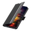 Realme 14 5G Leather Case - Black, Twill Texture, Side Button Access - 5