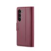 Samsung Galaxy S23+ 5G CaseMe Leather RFID Phone Case (Wine Red) - 3
