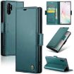 Samsung Galaxy Note10+ Butterfly RFID Anti-theft Leather Case, Blue - 1