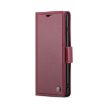 Samsung Galaxy S10 CaseMe 023 Butterfly Leather Case (Wine Red) - 2