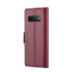 Samsung Galaxy S10 CaseMe 023 Butterfly Leather Case (Wine Red) - 3