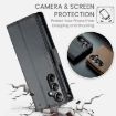 Samsung Galaxy A05s CaseMe 023 Leather Butterfly Case (Black) - 6
