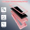 TCL Tab 8 LE/WiFi Silicone Hybrid PC Case with Holder (Rose Gold) - 4