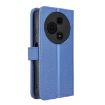 TCL 605/60 SE Blue Leather Phone Case - Diamond Texture Design - 3