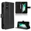 Infinix GT 30 Pro 5G Leather Case (Black) - Diamond Texture - 1