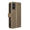 Infinix GT 30 Pro 5G Brown Diamond Texture Leather Case - 3