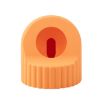 Apple Watch Orange Wave Pattern Silicone Charging Stand - 1