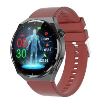 TK20 Smart Watch 1.39" ECG/Body Temp/Family Care (Red Band) - 1