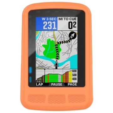 Wahoo Elemnt Roam WFCC4 Stopwatch Orange Silicone Protective Case - 1