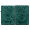 Samsung Galaxy Tab A7 T500 Butterfly Rose Leather Case (Green) - 2