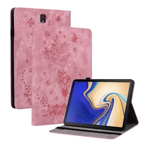 Samsung Galaxy Tab S4 10.5 SM-T830 Pink Butterfly Case - 1