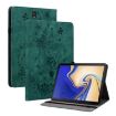 Samsung Galaxy Tab S4 10.5 Butterfly Rose Leather Case Green - 1