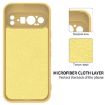Google Pixel 9 Pro XL Yellow Silicone Shockproof Phone Case - 5