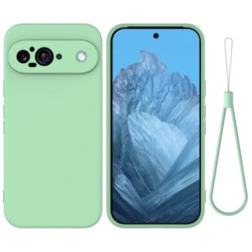 Google Pixel 9 Shockproof Green Silicone Phone Case - 1