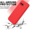 Pixel 9a Red Silicone Shockproof Case - Pure Color - 5