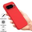 Pixel 10 Pro XL Red Liquid Silicone Shockproof Case - 2