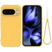 Pixel 10 Yellow Silicone Shockproof Case - Pure Color - 1