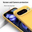 Pixel 10 Yellow Silicone Shockproof Case - Pure Color - 4