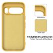 Pixel 10 Yellow Silicone Shockproof Case - Pure Color - 6