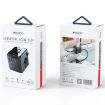 Yesido MC-10 Universal Travel Adapter: 3 USB + Type-C Ports, Black - 2