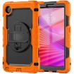 Lenovo Tab K9/One Silicone Hybrid Case with Strap (Orange) - 2