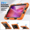 Lenovo Tab K9/One Silicone Hybrid Case with Strap (Orange) - 6