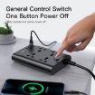 Yesido MC-11 Multi-Functional Socket, 4 Plugs + PD 20W + 2 QC3.0 Ports - 6