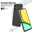 Realme Note 60 Black Liquid Silicone Dropproof Full Coverage Case - 3