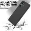 Realme Note 60 Black Liquid Silicone Dropproof Full Coverage Case - 5