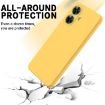 Realme Note 60 Dropproof Yellow Silicone Phone Case - 5