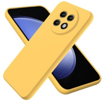 Realme P1 Speed Yellow Dropproof Liquid Silicone Phone Case - 1