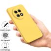 Realme P1 Speed Yellow Dropproof Liquid Silicone Phone Case - 5