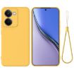 Realme P3 Ultra 5G Yellow Liquid Silicone Dropproof Phone Case - 1