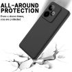 Realme GT 7/GT 7T 5G Black Silicone Dropproof Phone Case - 5