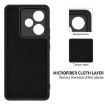 Realme GT 7/GT 7T 5G Black Silicone Dropproof Phone Case - 6