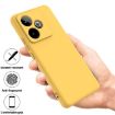 Realme GT 7/GT 7T 5G Yellow Liquid Silicone Dropproof Case - 2